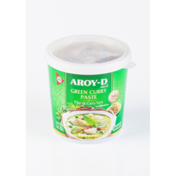 Паста Карри Зеленая, 400г, пл/банка, AROY-D, Тайланд