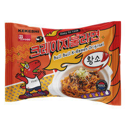 Лапша быстрого приготовления Bull Bull K-Ramen Original, 137,8г*5, 1/8, пл/пакет, Корея