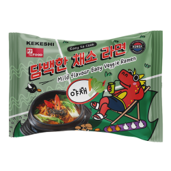 Лапша быстрого приготовления Mild flavour Easy Veggie Ramen, 111,5г*5, 1/8, пл/пакет, Корея