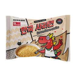 Лапша быстрого приготовления Korean Ramen Plain noodles, 100г*5, 1/8, пл/пакет, Корея