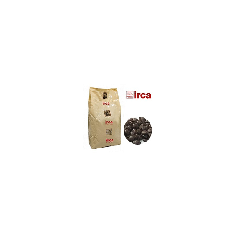 Шоколад темный в дисках PRELUDIO INTRO CIOCCOLATO FONDENTE, какао 48%, 5кг, 1/2, пакет, IRCA, Италия