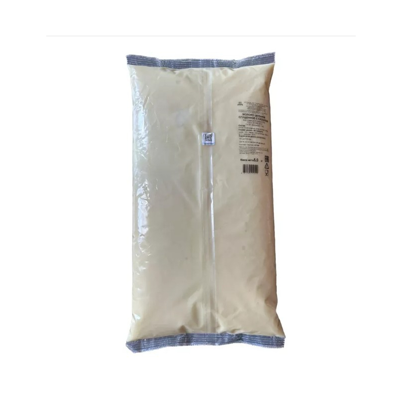 Молоко цельное сгущенное вар. с сахаром Егорка, жир. 8,5%, 5кг, пп/мешок, Рогачевъ, Беларусь