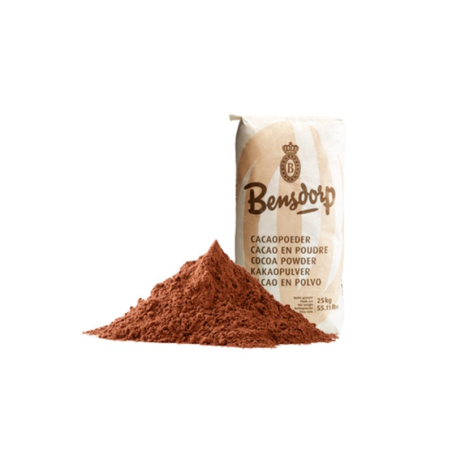 Какао-порошок алкализованный с пониженным содержанием жира Bensdorp, 10%/12%, 1кг, пл/пакет, Barry 
