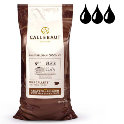 Шоколад молочный 823NV-595 Select, какао 33,6%, 10кг, пакет, Barry Callebaut, Бельгия
