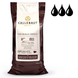 Шоколад темный 811NV-595 Select, какао 54,5%, 10кг, пакет, Barry Callebaut, Бельгия