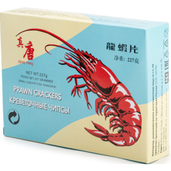 Чипсы Креветочные, 227г, коробка, REAL TANG, Китай