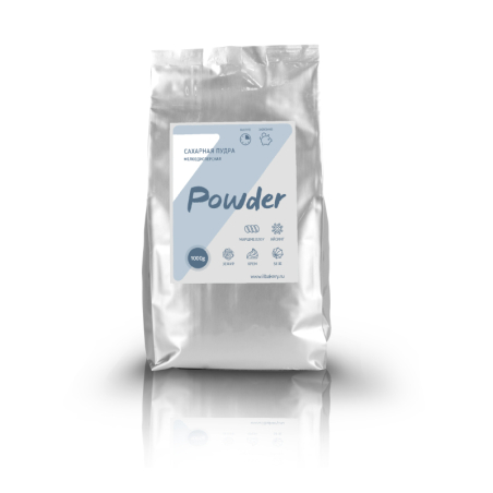 Пудра ИЛ сахарная мелкодисперсная, 1кг, дой-пак, Powder ILbakery, Россия