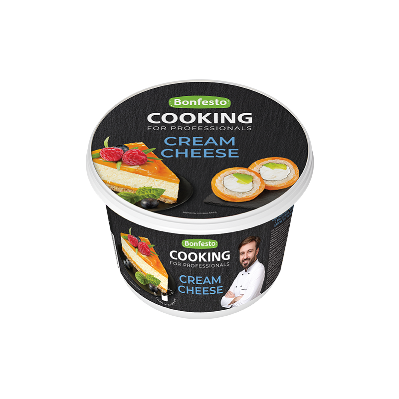 Сыр мягкий сливочный Кремчиз, жир. 70%, 500г, п/б, CooKing, Беларусь