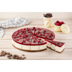 Пирог ЧИЗКЕЙК ВИШНЯ И ШОКОЛАД, 2,08кг, 16порц/упак, картон, Betty's cake, Россия 