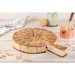 Пирог ЧИЗКЕЙК КАРАМЕЛЬ И ОРЕХ, 2,0кг, 16порц/упак, картон, Betty's cake, Россия 