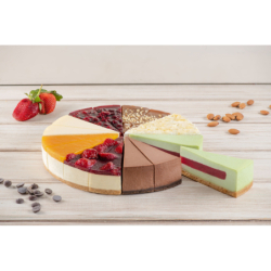 Пирог ЧИЗКЕЙК АССОРТИ МИКС, 2,0кг, 16порц/упак, картон, Betty's cake, Россия 