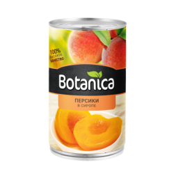 Персики половинки в сиропе консерв., 850мл, ж/б, Botanica, Китай