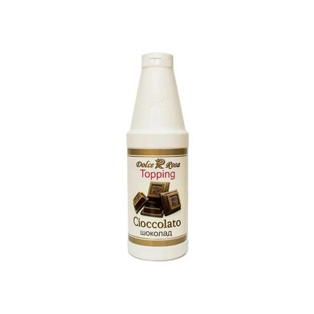 Топпинг со вкусом Шоколад, 1кг, пл/бут с дозатором, Dolce Rosa, Россия