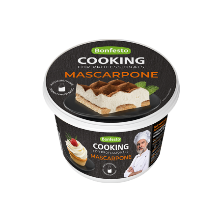 Сыр Маскарпоне, жир. 83%, 500г, п/б, CooKing, Беларусь