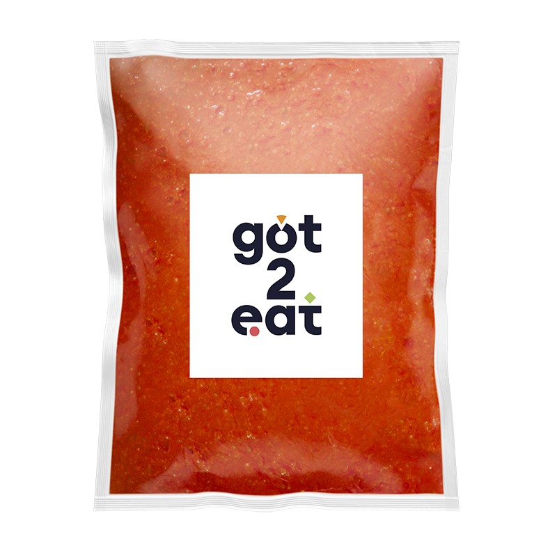 Кетчуп томатный, 2кг, 1/5, пл/пакет, GOT2EAT, Россия