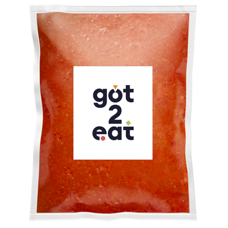Кетчуп томатный, 2кг, 1/5, пл/пакет, GOT2EAT, Россия