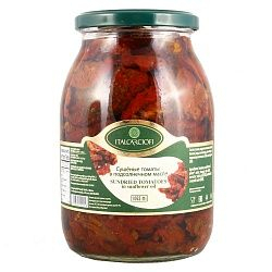 Томаты вяленые в подсолнечном масле, 280г(314мл), ст/банка, Italcarciofi/IPOSEA, Италия