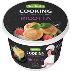 Сыр Рикотта, жир. 50%, 500г, п/б, CooKing, Беларусь