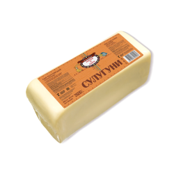 Сыр полутвердый Сулугуни, м.д.ж. 40%, 2,6кг, пленка, Басни о сыре, Беларусь