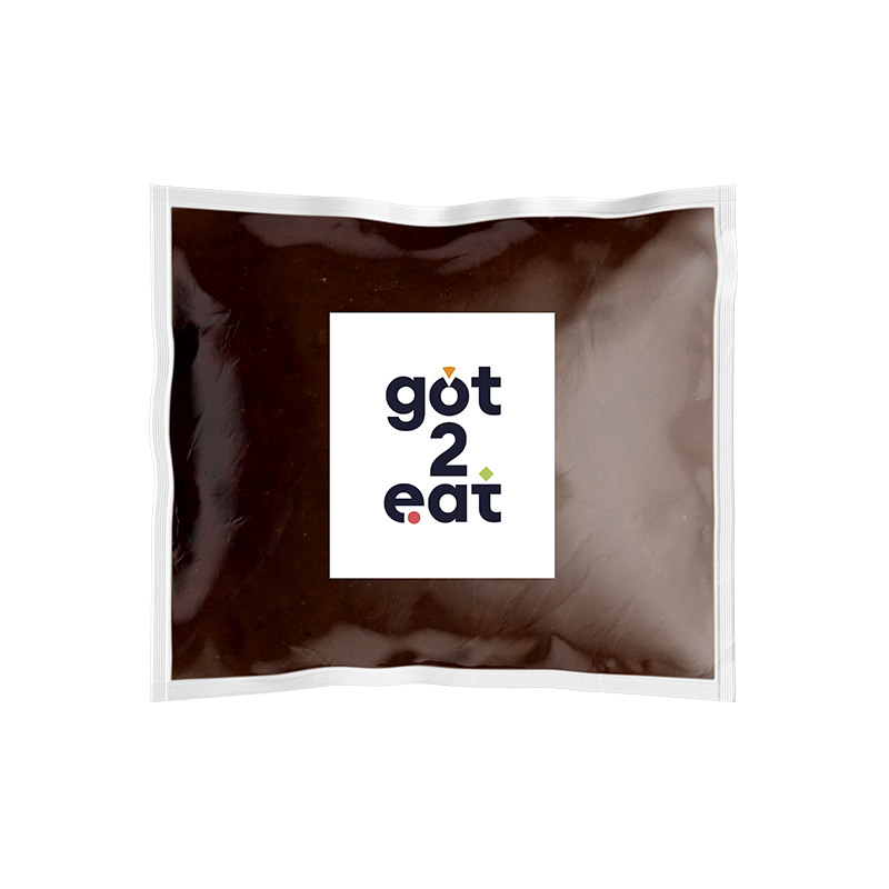 Соус БАРБЕКЮ, 1кг, 1/4, пл/пакет, GOT2EAT, Россия