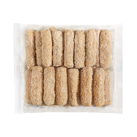 Сыр МОЦАРЕЛЛА в панировке для фритюра (ПАЛОЧКИ), жир. 34%, 1кг, пл/пакет, ALTI, Россия