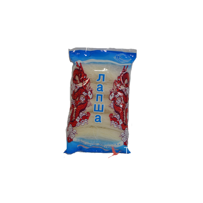 Лапша крахмальная Фунчеза Дракон, 500г, пл/пакет, Китай
