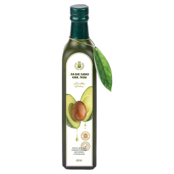 Масло авокадо рафинированное, 500мл, ст/бут, Avocado oiL №1, Испания 10%