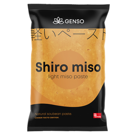Паста соевая светлая, 1кг, 1/10, в/у, Shiro Miso, Китай
