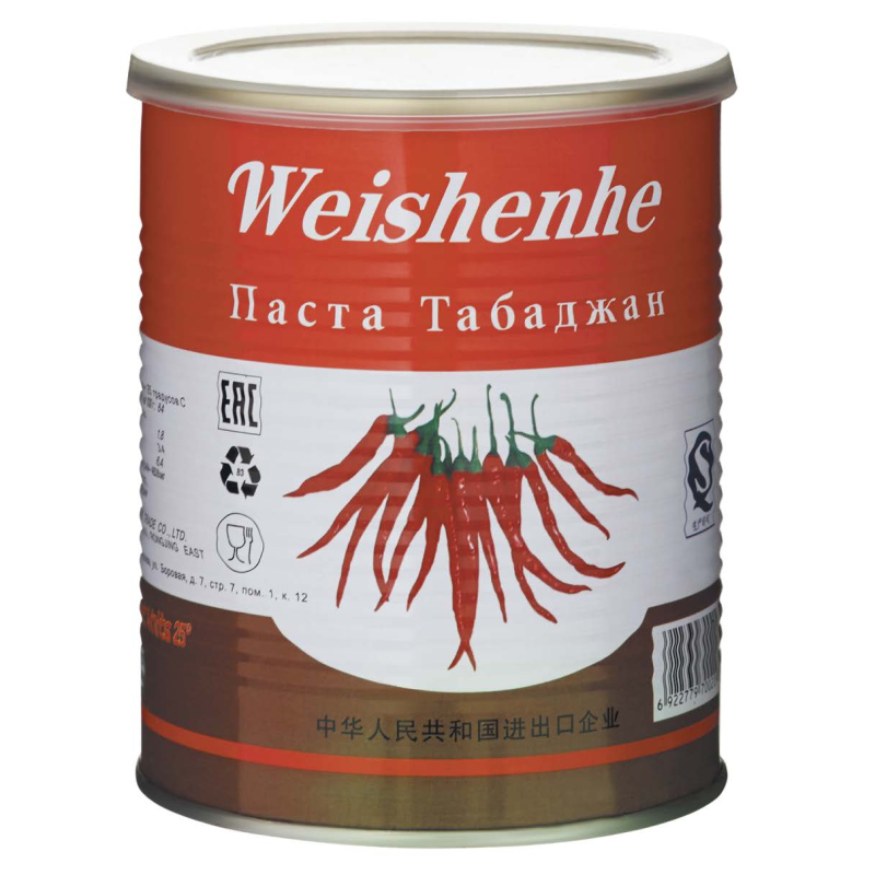 Паста острая Табаджан, 920г, 1/6, ж/б, Китай