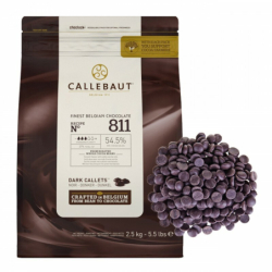 Шоколад темный Select 811-RT, какао 54,5%, 1кг, пакет, CALLEBAUT, Бельгия