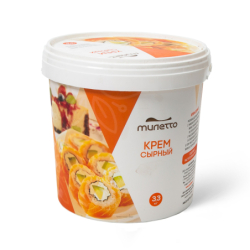 Крем со вкусом сыра сливочного, жир. 30%, 3,3кг, пл/ведро, МИЛЕТТО, Россия